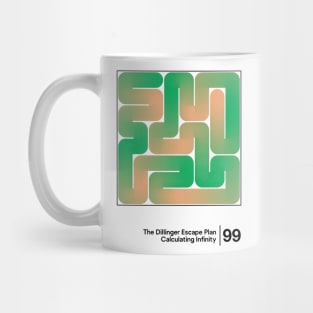 The Dillinger Escape Plan / Minimalist Graphic Design Artwork Mug